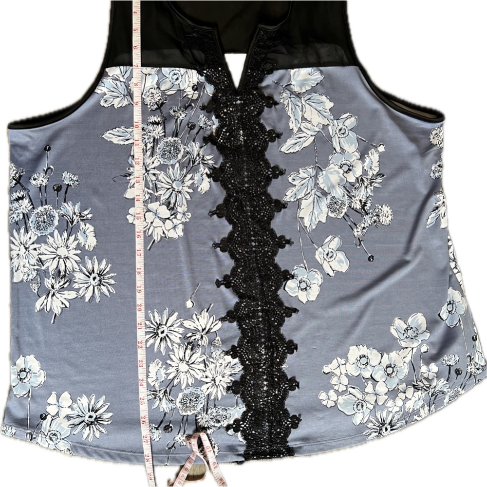 Maurices Blue Black Blouse - Picture 7 of 7
